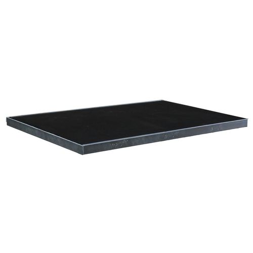 4035694038905 - Etagenboden aus Sperrholz rutschhemmend für Kommissionierwagen 1250x460mm - Variofit