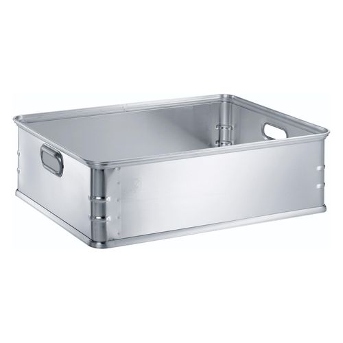 4003866405534 - Transport- und Stapelkasten aus Aluminium Volumen 77 l rollenbahngeeignet ZARGES
