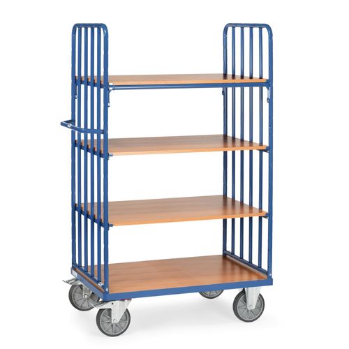 4017976083124 - Fetra fetra 8312 Etagenwagen Stahl pulverbeschichtet Traglast (max) 500 kg Brillantblau (RAL 5007)