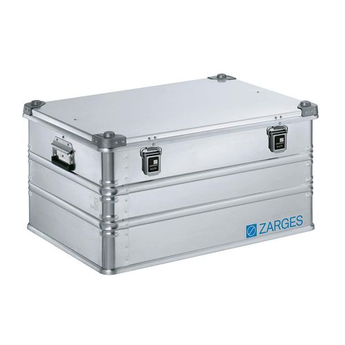 4003866405657 - Alu-Transportkiste Inhalt 157 l Innen-LxBxH 750 x 550 x 380 mm in robuster Ausführung ZARGES
