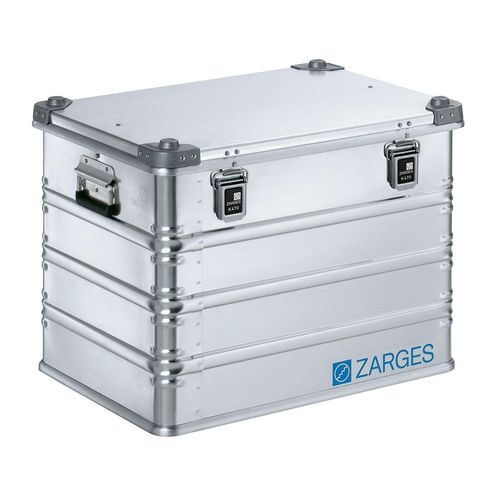 4003866408375 - Alu-Transportkiste Inhalt 116 l Innen-LxBxH 600 x 430 x 450 mm in robuster Ausführung ZARGES