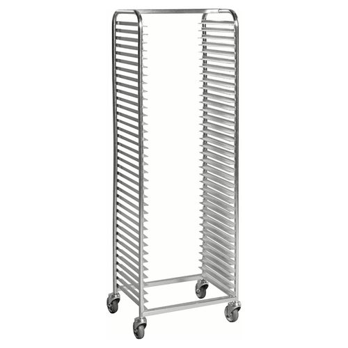 7350050359287 - Tablettwagen KM161B für 36 Tabletts 440x600x1880mm (BxLxH) bis 150kg belastbar 4 Lenkrollen 2 davon mit Bremse verzinkt 73