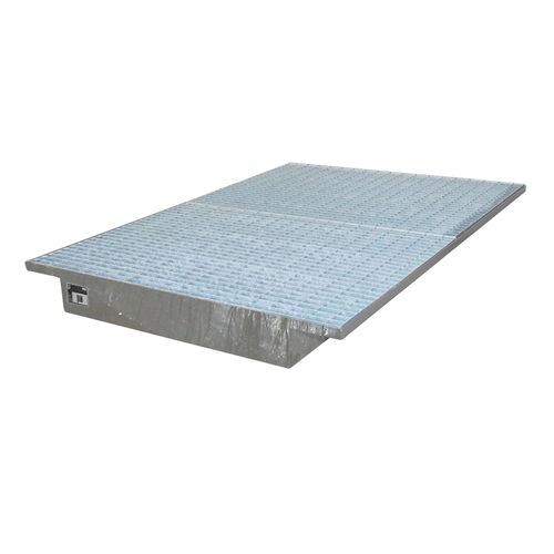 4052462030374 - eurokraft pro Regal-Einhängewanne mit verzinktem Gitterrost LxB 1750 x 1250 915 mm feuerverzinkt 4052462030374 - eurokraft pro Regal-Einhängewanne mit verzinktem Gitterrost LxB 1750 x 1250 915 mm feuerverzinkt