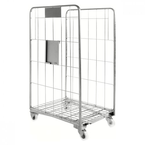 7350050356071 - Rollcontainer KM2000-S Stapelbarer Rollcontainer 700x800x1570mm (BxLxH) bis 400kg belastbar verzinkt 7350050356071 Kongamek