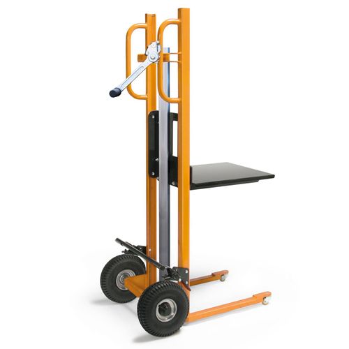 4053289023280 - Bakoprotaurus Protaurus Hubkarre mit Plattform 250kg Tragkraft Luftbereifung
