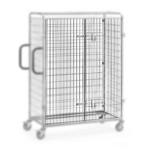 4017976328614 - Fetra Doppel-Flügeltür für Kommissionierwagen mit Ladefläche 1250x610 mm Höhe 1225 mm