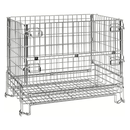 7350050355487 - Konga Mekaniska Verkstad Ab - Gitterbox verzinkt stapelbar BxTxH 1200x800x980 mm Maschenweite 65x120 mm Traglast 1000 kg Gewicht 44 kg