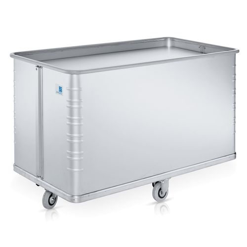 4003866406449 - Federbodenwagen Aluminium eloxiert 2 Lenk- 2 Bockrollen ZARGES