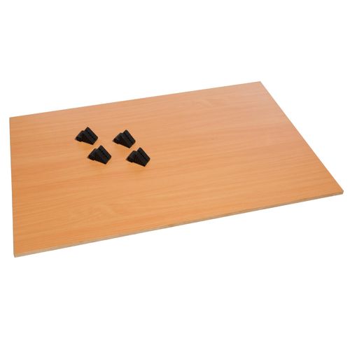 4250448503168 - Rollcart Etagenboden 965x695mm mit Halterungen aus Kunststoff