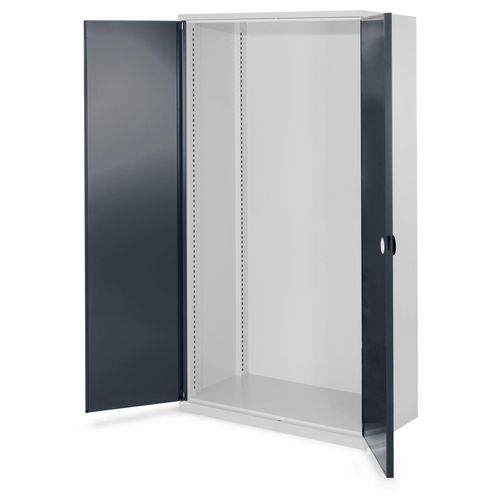 4251142238233 - Systeme Schwerlastschränke ohne Mitteltrennwand 1950x1000x600mm Modell 40 Doppelwandtüren anthrazitgrau