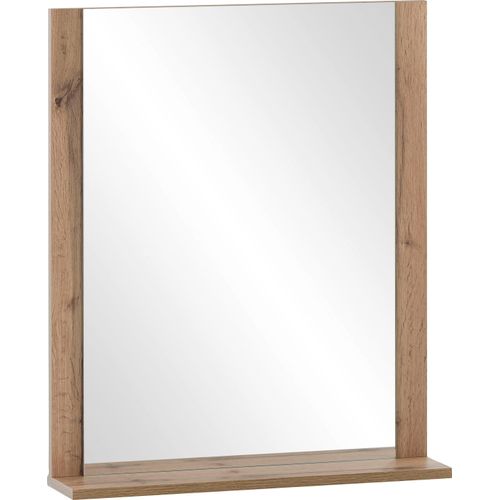 4027181119242 - Badspiegel INOSIGN Dex braun (eiche landhausfarben) B596cm H711cm T123cm FSC-zertifizierter Holzwerkstoff Spiegel Badmöbel Breite 60cm