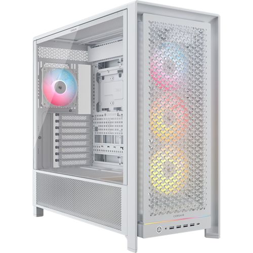 0840440491309 - FRAME 5000D RS ARGB White - Gehäuse - Miditower - Weiß