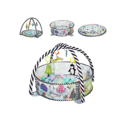 3800171214308 - Kikka boo Spielbogen 30 Bälle Krabbeldecke Bällebad abnehmbare Spielzeuge schwarz weiß 3800171214308 - Kikka boo Spielbogen 30 Bälle Krabbeldecke Bällebad abnehmbare Spielzeuge schwarz weiß