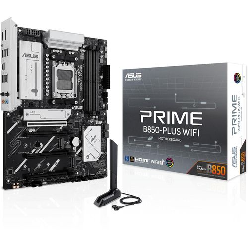 4711387931509 - ASUS PRIME B850-PLUS WIFI Mainboard - AMD B850 - AMD AM5 socket - DDR5 RAM - ATX 4711387931509 - ASUS PRIME B850-PLUS WIFI Mainboard - AMD B850 - AMD AM5 socket - DDR5 RAM - ATX