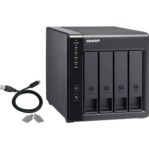 4713213514429 - 4-Bay TR-004 - 25 35 Zoll - Serial ATA II - 01510JBOD - 32 Gen 1 (31 Gen 1) - USB Typ-C Gehäuse