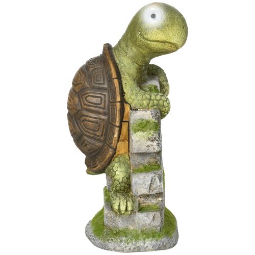 4255633518651 - Gartenstatue mit LED-Beleuchtung mehrfarbig (Farbe natur)