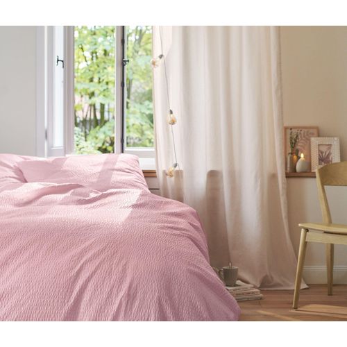 4063676779089 - 2 Halbleinen-Vorhangschals - Creme - Leinen 4063676779089 - 2 Halbleinen-Vorhangschals - Creme - Leinen