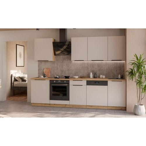 4255832102507 - Küche SOLANO BASIC 280 Küchenzeile Küchenblock Einbauküche Kaschmir + Artisan 4255832102507 - Küche SOLANO BASIC 280 Küchenzeile Küchenblock Einbauküche Kaschmir + Artisan