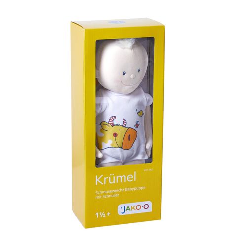 4052218000255 - Unisex Stoffpuppe Kuschelpuppe Krümel 1er Pack 4052218000255 - Unisex Stoffpuppe Kuschelpuppe Krümel 1er Pack