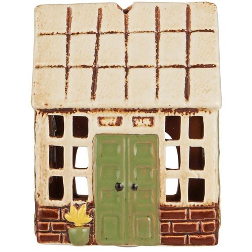 5709898374136 - Teelichthaus Orangerie mit grüner Tür 14 x 75 x 17 cm 5709898374136 - Teelichthaus Orangerie mit grüner Tür 14 x 75 x 17 cm