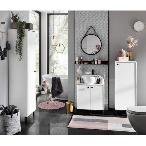 4056216730862 - Dekospiegel KAYOOM Ultima Spiegel Gr B H T 495 cm x 495 cm x 75 cm schwarz Deko-Spiegel Garderobenspiegel Dekospiegel Spiegel Wandspiegel