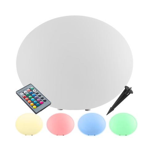 4061173262684 - tectake® Kugelleuchte mit LED-Beleuchtung 12 W samt Fernbedienung und Leuchtmittel inklusive Erdspieß 4061173262684 - tectake® Kugelleuchte mit LED-Beleuchtung 12 W samt Fernbedienung und Leuchtmittel inklusive Erdspieß