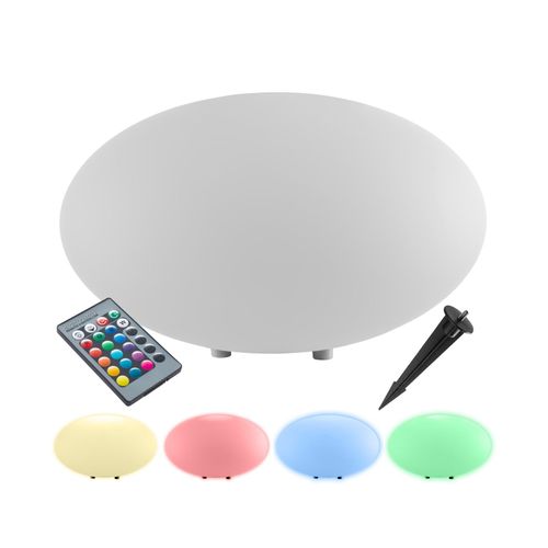 4061173262691 - tectake® Kugelleuchte mit LED-Beleuchtung 12 W samt Fernbedienung und Leuchtmittel inklusive Erdspieß 4061173262691 - tectake® Kugelleuchte mit LED-Beleuchtung 12 W samt Fernbedienung und Leuchtmittel inklusive Erdspieß