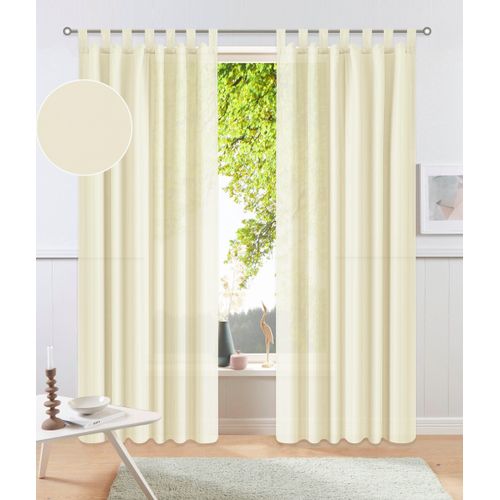 6941446626796 - my home Vorhang »Raja« (2 St) 2er-Set Bestseller einfarbig modern pflegeleichte Mikrofaser