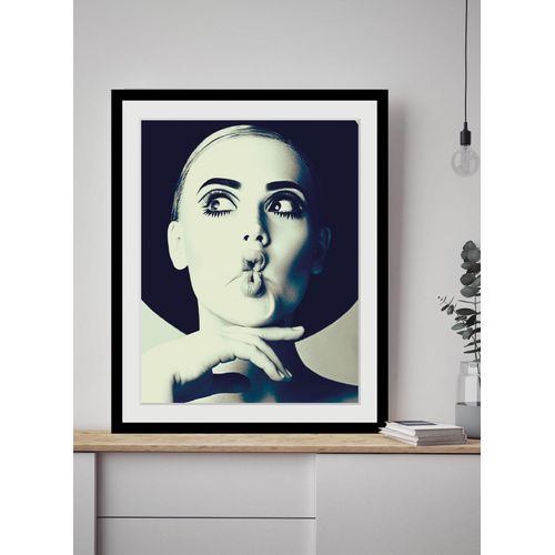 4049009831419 - Bild QUEENCE Duckface schwarz (farbe rahmen schwarz farbe bild(er) schwarz) B40cm H50cm Acrylglas Papier Holz Bilder HD Premium Poster-Druck inkl Holzrahmen 4049009831419 - Bild QUEENCE Duckface schwarz (farbe rahmen schwarz farbe bild(er) schwarz) B40cm H50cm Acrylglas Papier Holz Bilder HD Premium Poster-Druck inkl Holzrahmen