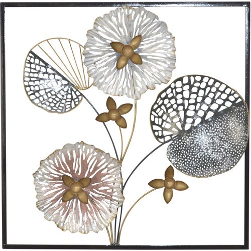 4046884067810 - Wanddekoobjekt HOFMANN LIVING AND MORE Wanddekoration Wanddekoobjekte Gr B H T 50 cm x 50 cm x 5 cm schwarz Wanddekoration