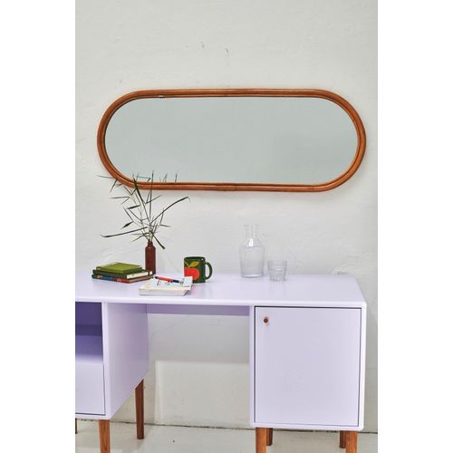 4055195535406 - Wandspiegel TOM TAILOR HOME Spiegel Gr B H T 44 cm x 120 cm x 35 cm oval mit Rattanrahmen beige (natur) Wandspiegel mit TOM TAILOR Metallring am Rahmen 4055195535406 - Wandspiegel TOM TAILOR HOME Spiegel Gr B H T 44 cm x 120 cm x 35 cm oval mit Rattanrahmen beige (natur) Wandspiegel mit TOM TAILOR Metallring am Rahmen