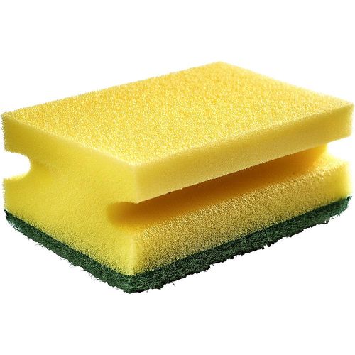4262507780823 - Putzschwamm mit Griff VE 10 Stk gelb kaiserkraft 4262507780823 - Putzschwamm mit Griff VE 10 Stk gelb kaiserkraft
