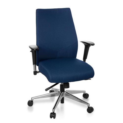4260284083458 - Profi Bürostuhl PRO-TEC 250 Stoff mit Armlehnen (höhenverstellbar) hjh OFFICE 4260284083458 - Profi Bürostuhl PRO-TEC 250 Stoff mit Armlehnen (höhenverstellbar) hjh OFFICE