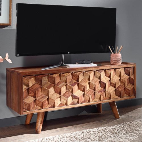 4251757710520 - Lowboard Sheesham Massivholz 92x44x35 cm TV-Kommode mit Klapptür Design TV-Schrank Hoch Fernsehtisch Fernsehschrank Modern Fernsehkommode 4251757710520 - Lowboard Sheesham Massivholz 92x44x35 cm TV-Kommode mit Klapptür Design TV-Schrank Hoch Fernsehtisch Fernsehschrank Modern Fernsehkommode