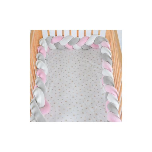 3800146267926 - Bettnestchen Braidy geflochten Bettumrandung 220 x 13 x 35 cm rosa 3800146267926 - Bettnestchen Braidy geflochten Bettumrandung 220 x 13 x 35 cm rosa