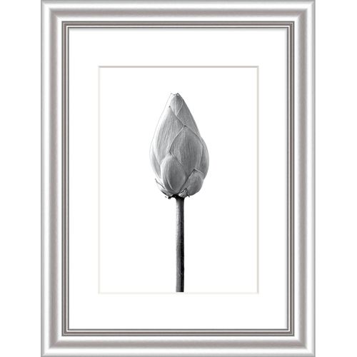 4250423812803 - Kunststoff Bilderrahmen Elegance alu-metallic-silber 30 x 40 cm Kunststoffrahmen