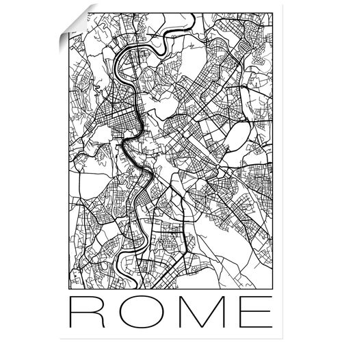 4059745970907 - Wandbild ARTLAND Retro Karte Rom Italien Schwarz & Weiß Bilder Gr B H 40 cm x 60 cm Poster Italien Hochformat 1 St schwarz Bild Leinwandbild Kunstdrucke Bilder als Alubild Leinwandbild Wandaufkleber oder Poster in versch Größen 4059745970907 - Wandbild ARTLAND Retro Karte Rom Italien Schwarz & Weiß Bilder Gr B H 40 cm x 60 cm Poster Italien Hochformat 1 St schwarz Bild Leinwandbild Kunstdrucke Bilder als Alubild Leinwandbild Wandaufkleber oder Poster in versch Größen