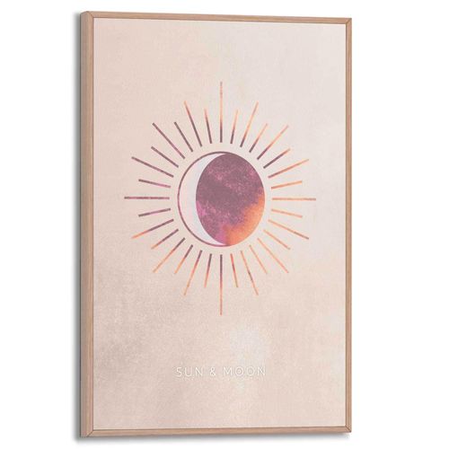 8714597636697 - Wandbild REINDERS Sun & Moon Bilder Gr B H T 20 cm x 30 cm x 16 cm braun Kunstdrucke 8714597636697 - Wandbild REINDERS Sun & Moon Bilder Gr B H T 20 cm x 30 cm x 16 cm braun Kunstdrucke