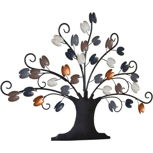 4046884092607 - Wanddekoobjekt HOFMANN LIVING AND MORE Wanddekoration Wanddekoobjekte Gr B H T 76 cm x 54 cm x 3 cm grau (anthrazit) Wanddekoration