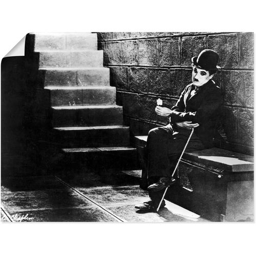 4057738533337 - Wandbild ARTLAND Charlie Chaplin - Lichter der Großstadt 1931 Bilder Gr B H 40 cm x 30 cm Poster Stars Querformat 1 St schwarz Bild Poster Bilder als Alubild Leinwandbild Wandaufkleber oder in versch Größen 4057738533337 - Wandbild ARTLAND Charlie Chaplin - Lichter der Großstadt 1931 Bilder Gr B H 40 cm x 30 cm Poster Stars Querformat 1 St schwarz Bild Poster Bilder als Alubild Leinwandbild Wandaufkleber oder in versch Größen