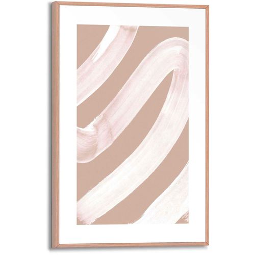 8714597625448 - Poster REINDERS Abstrakt Weiß beige (farbe bild(er) beige) B20cm H30cm T16cm MDF Bilder