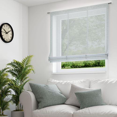 4006470527616 - Raffrollo NEUTEX FOR YOU ALLURE Gr 2 grau B80cm H140cm Jacquard Obermaterial 100% Polyester Raffrollos dezent natürliche Optik 4006470527616 - Raffrollo NEUTEX FOR YOU ALLURE Gr 2 grau B80cm H140cm Jacquard Obermaterial 100% Polyester Raffrollos dezent natürliche Optik