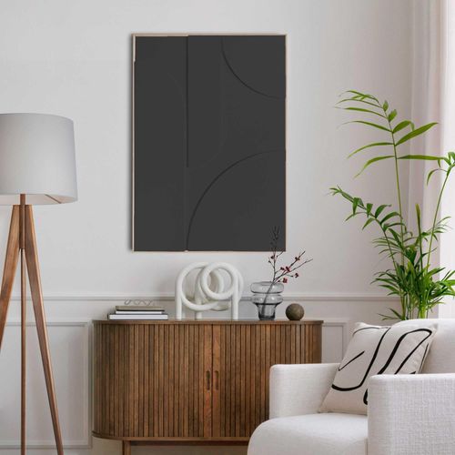 8714597656176 - Wandbild REINDERS Saturn - charcoal schwarz (farbe bild(er) schwarz) B70cm H100cm T3cm Holzwerkstoff Bilder 8714597656176 - Wandbild REINDERS Saturn - charcoal schwarz (farbe bild(er) schwarz) B70cm H100cm T3cm Holzwerkstoff Bilder