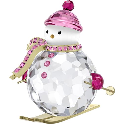 9009656871218 - Weihnachtsfigur SWAROVSKI Deko Kristall Sammelfigur Holiday Cheers Dulcis Schneemann 5687121 weiß (kristallweiß rosa pink orange goldfarben schwarz) Dekofiguren B H T 456cm x 57cm x 562cm Schneemann Kristall Metall Kristall B456cm H57cm T562cm
