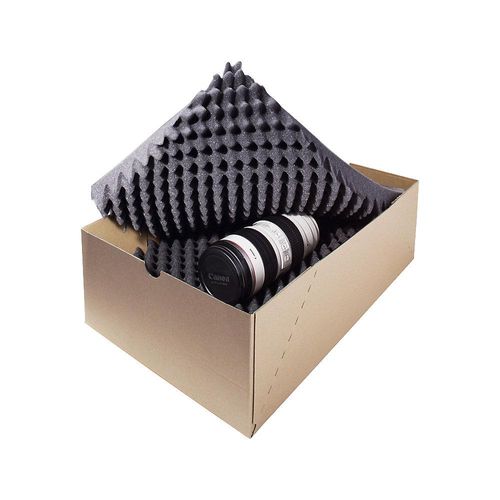 8057714366382 - Noppenschaumlage schwarz VE 25 Stk LxB 400 x 300 mm Materialstärke 55 mm ab 10 VE ratioform