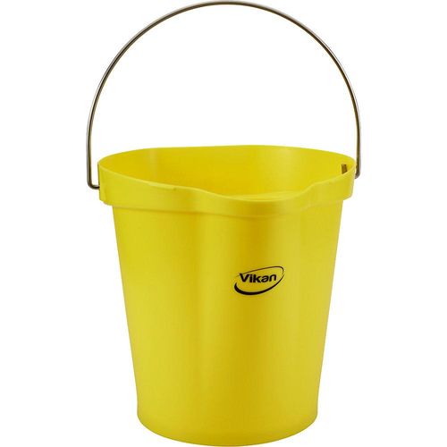 5705020568664 - Vikan Eimer lebensmittelecht Volumen 12 l VE 6 Stk gelb 5705020568664 - Vikan Eimer lebensmittelecht Volumen 12 l VE 6 Stk gelb