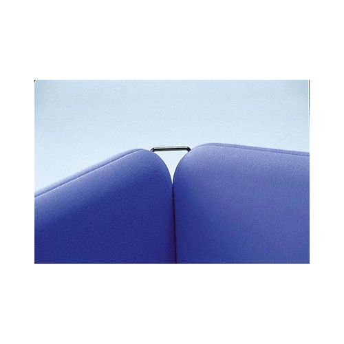 7332835305122 - Verbindungselement für Akustik-Trennwandsystem Softline HxB 50 x 4 mm 2-Wege schwarz kaiserkraft