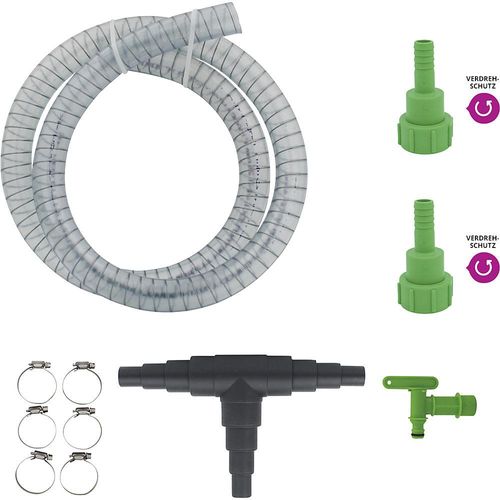 4260411314752 - IBC-Tankverbinder Set für 2 Tanks LxBxH 400 x 300 x 70 mm grün schwarz kaiserkraft