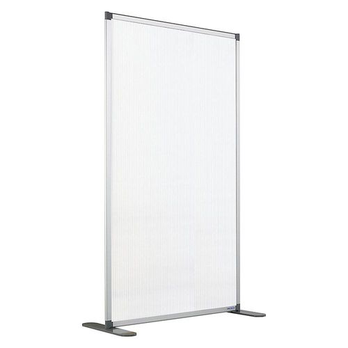 8712752109925 - Modul-Trennwand transparent HxBxT 1850 x 1250 x 500 mm Alurahmen mit Füßen kaiserkraft 8712752109925 - Modul-Trennwand transparent HxBxT 1850 x 1250 x 500 mm Alurahmen mit Füßen kaiserkraft