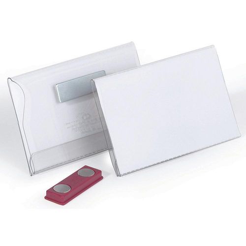 4005546810898 - DURABLE Namensschilder Namensschild MMagn54x90 25st 9 cm x 54 cm Hartfolie Transparent 4005546810898 - DURABLE Namensschilder Namensschild MMagn54x90 25st 9 cm x 54 cm Hartfolie Transparent